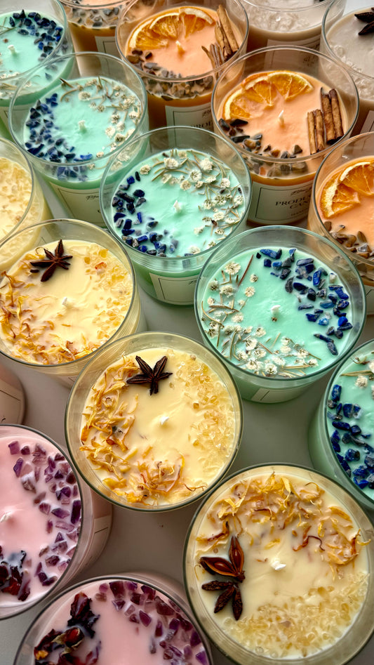 ¿Por qué hay minerales en las velas de Blow your Mind?