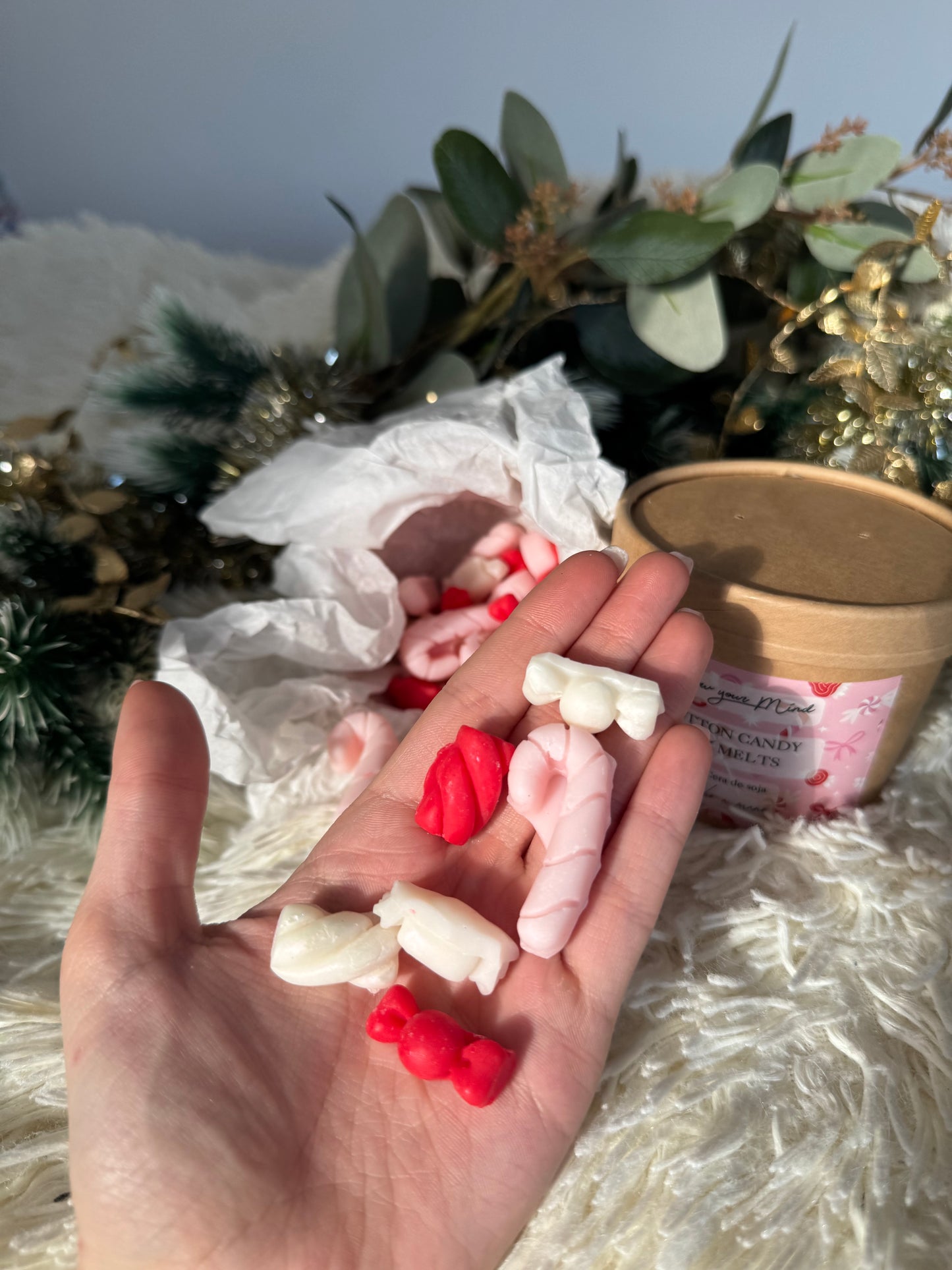 Wax melts figuras Algodón de azúcar