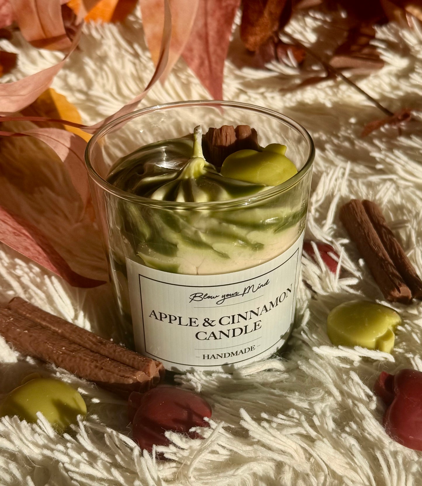 Vela Manzana y Canela