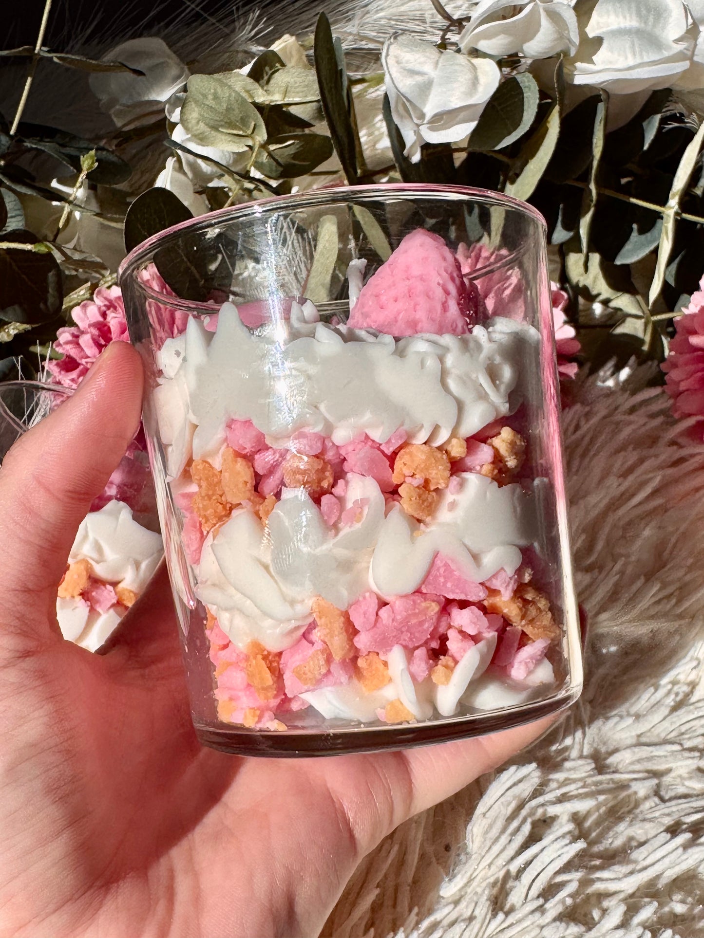 Vela Tarta de Fresa
