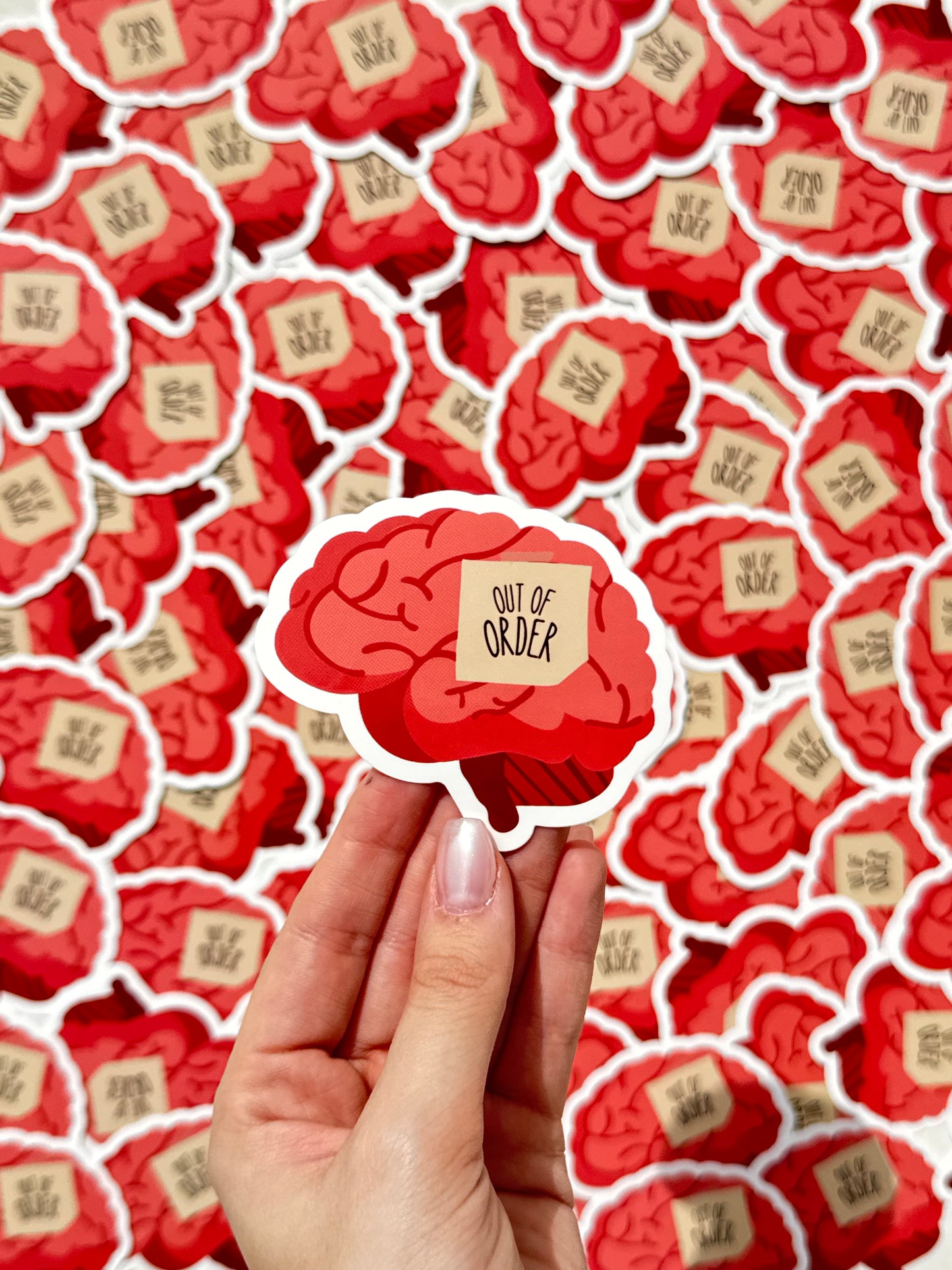 Pegatina "Out of order"