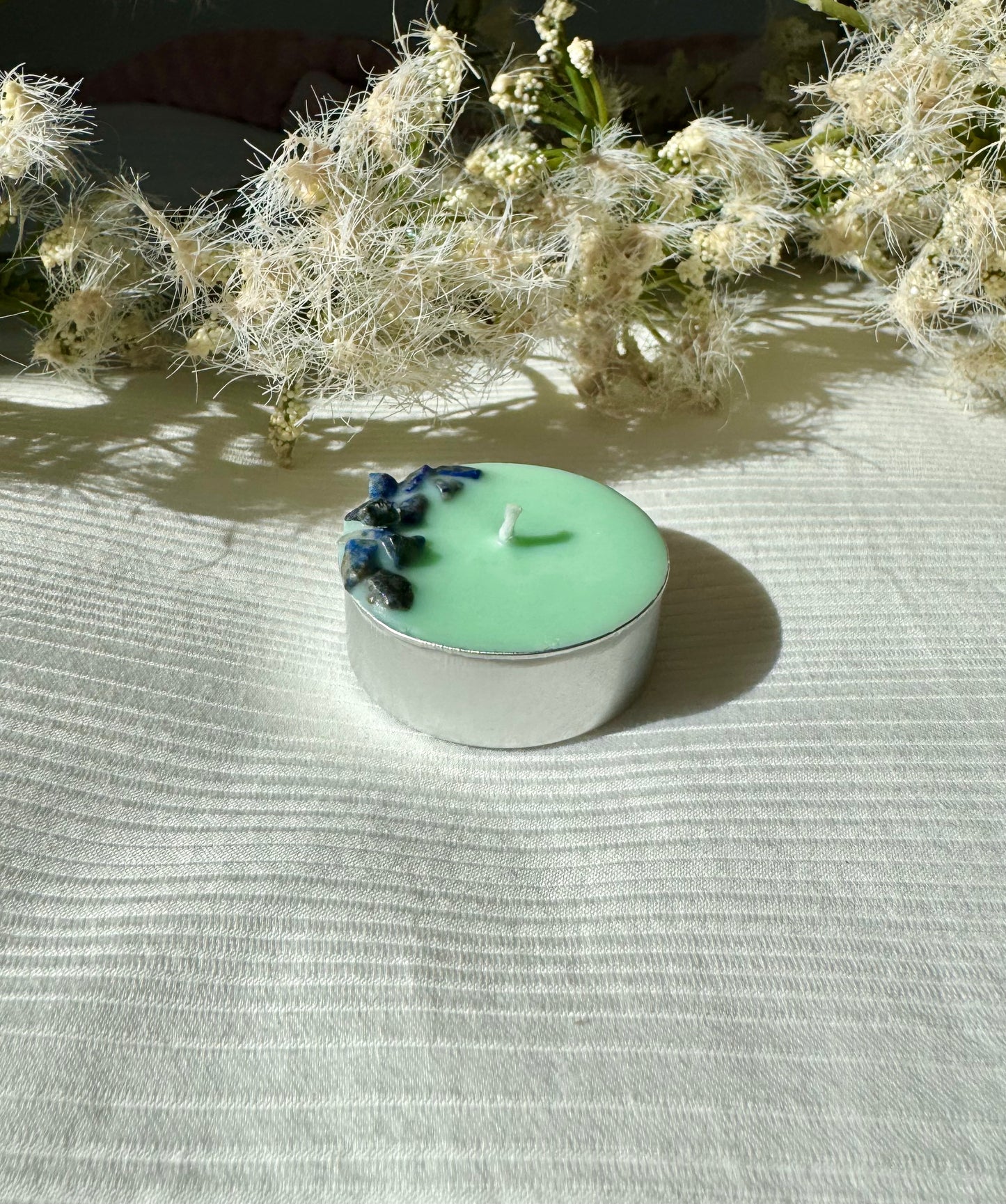 Vela de té estudio