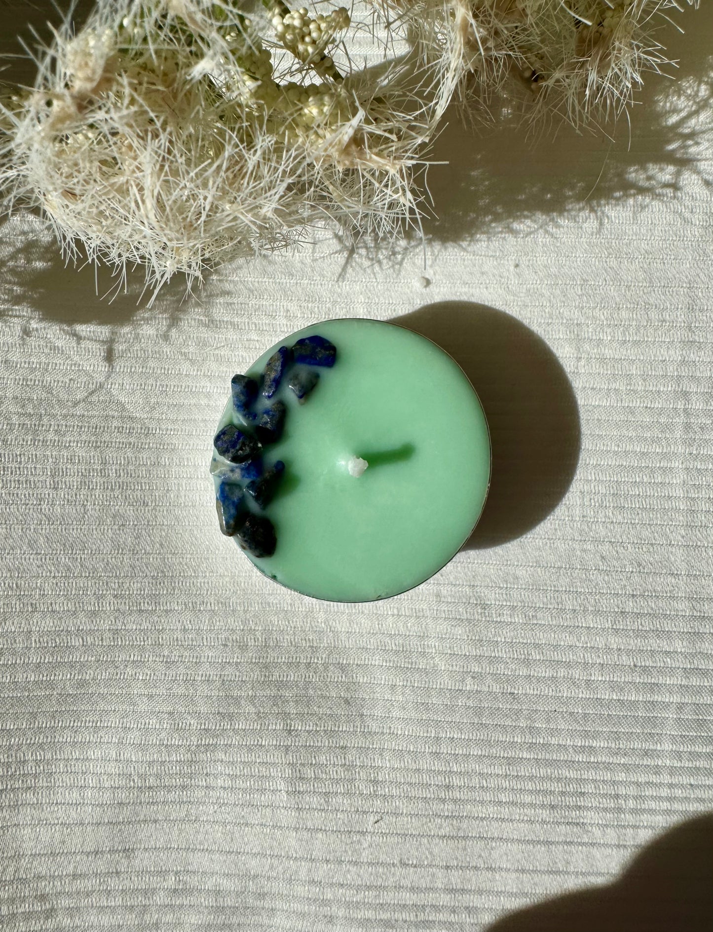 Vela de té estudio