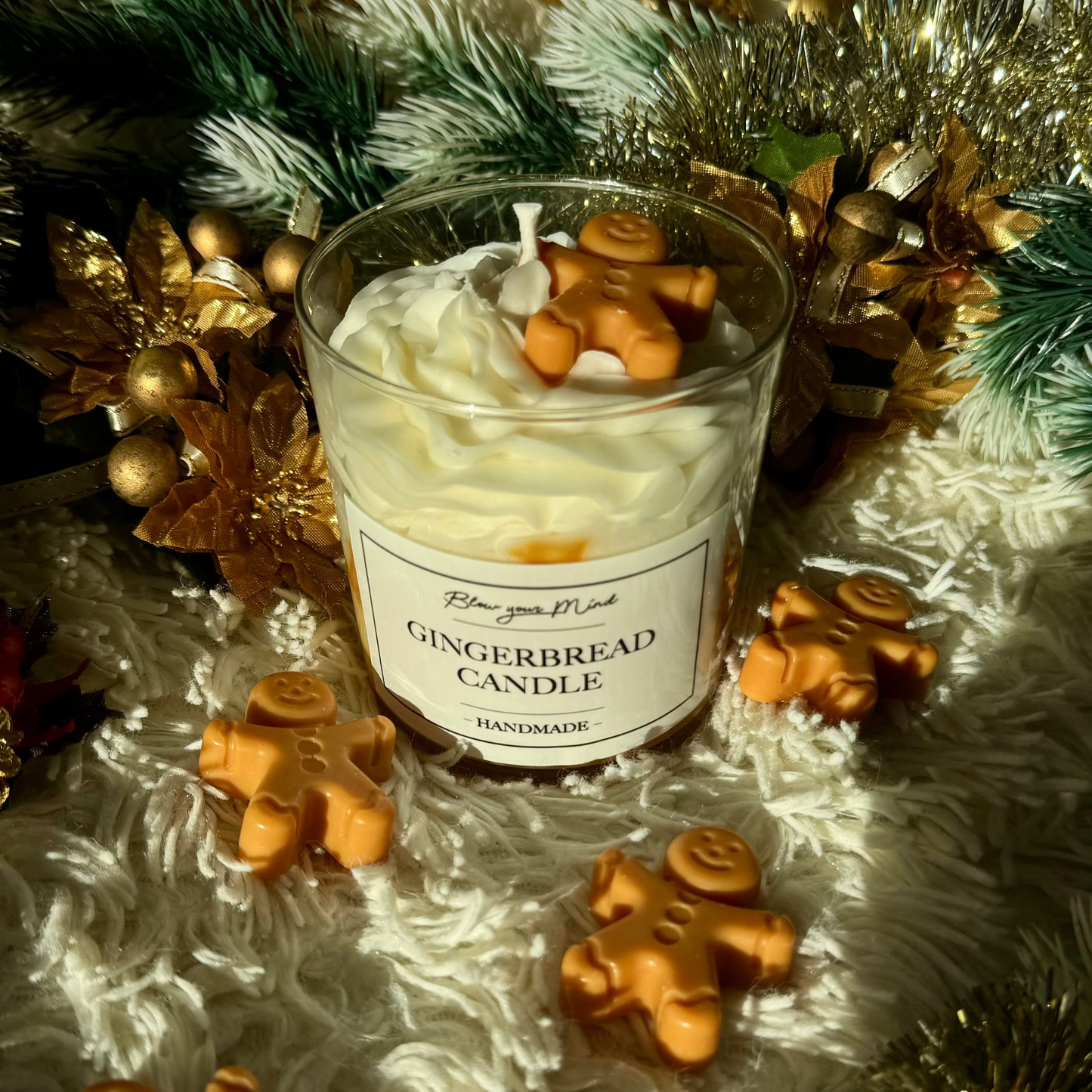 🕯️Pack velas en vaso navidad