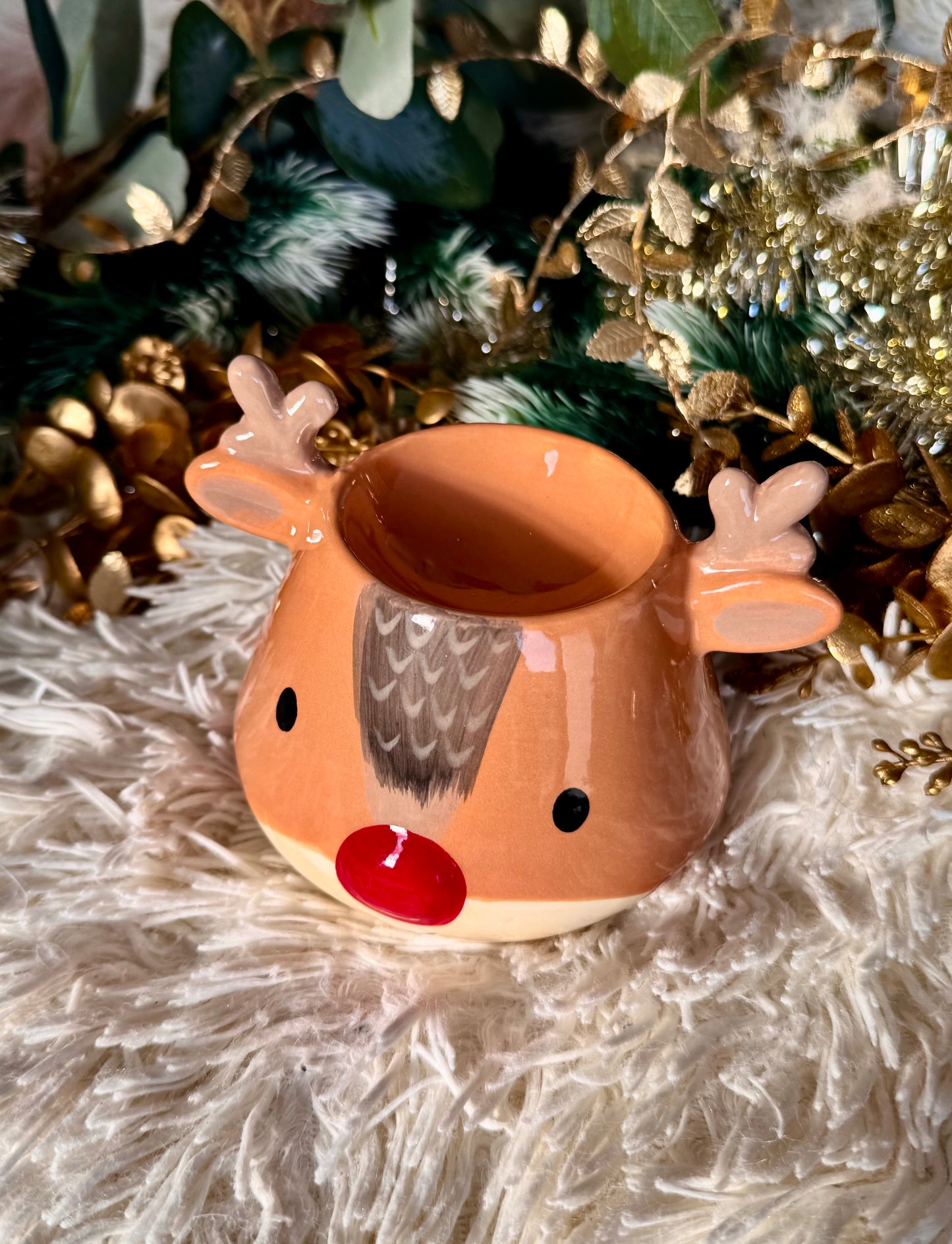 Quemador Reno navideño