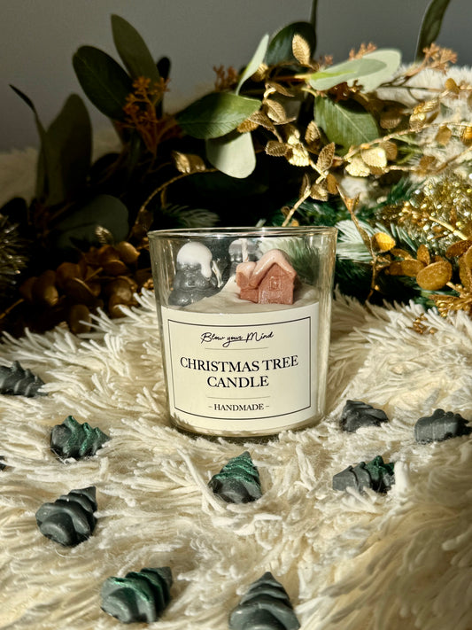 Vela árbol de navidad