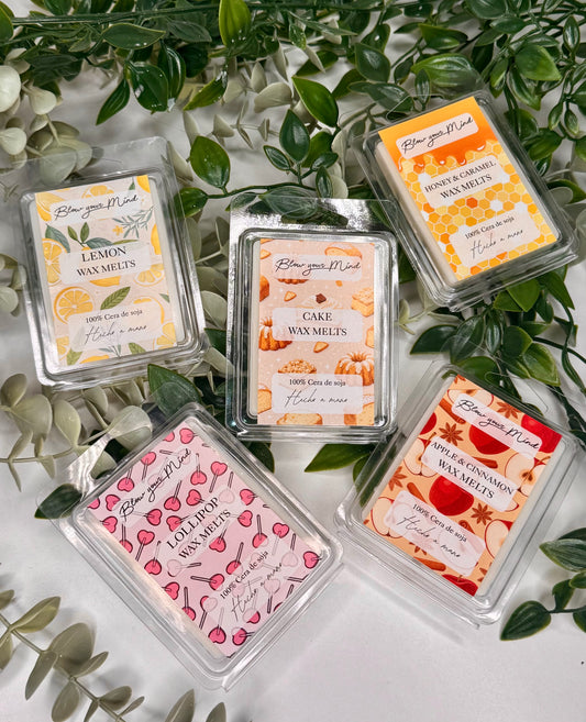 Pack wax melts GRANDES - Aromas especiales