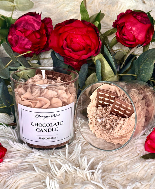 Vela chocolate