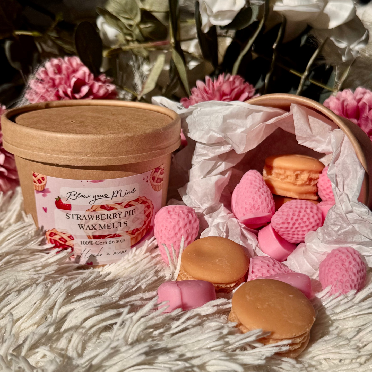 Wax Melts Tarta de Fresa