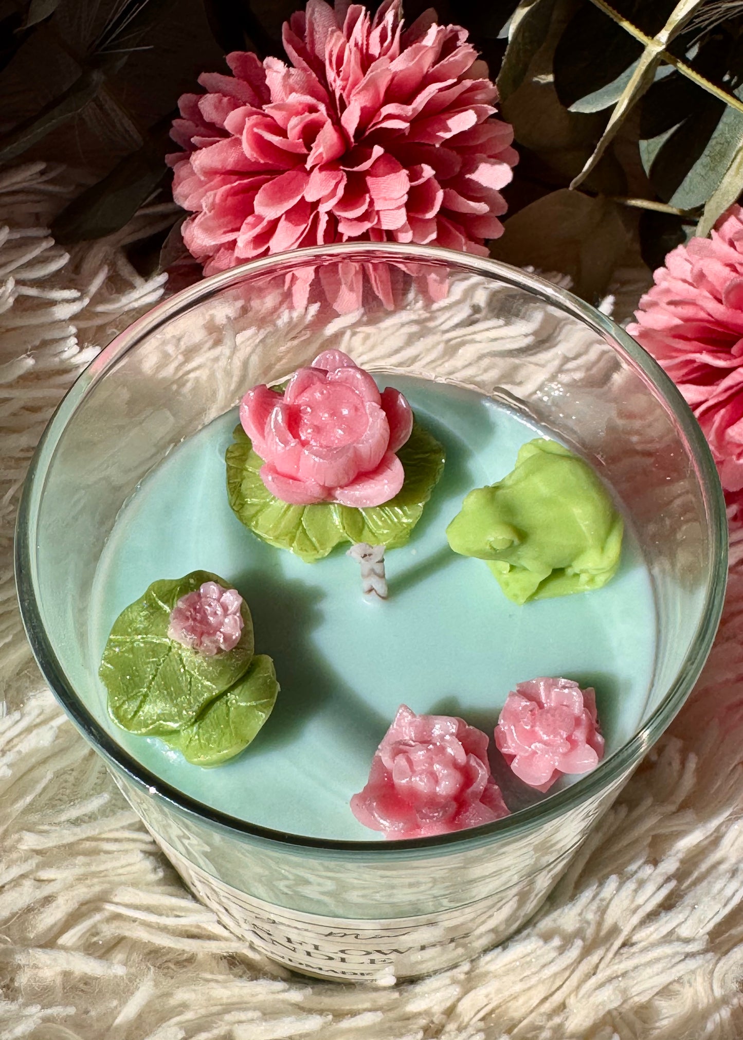 Vela Flor de Loto
