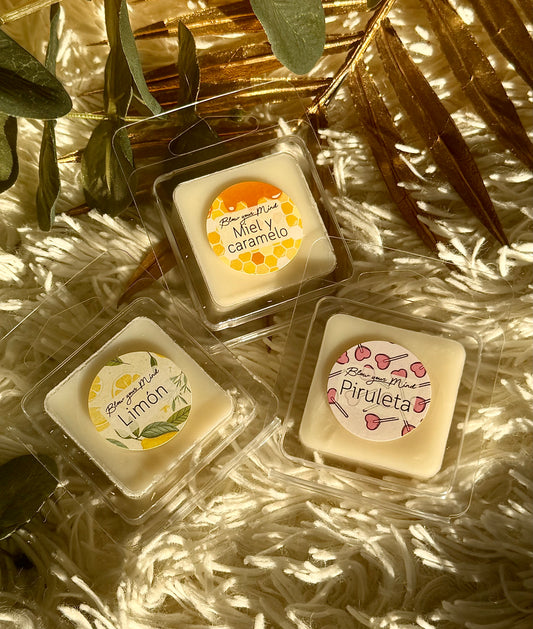 Pack mini wax melts - Aromas especiales
